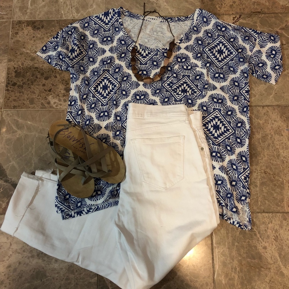 Printed Pocket Tee